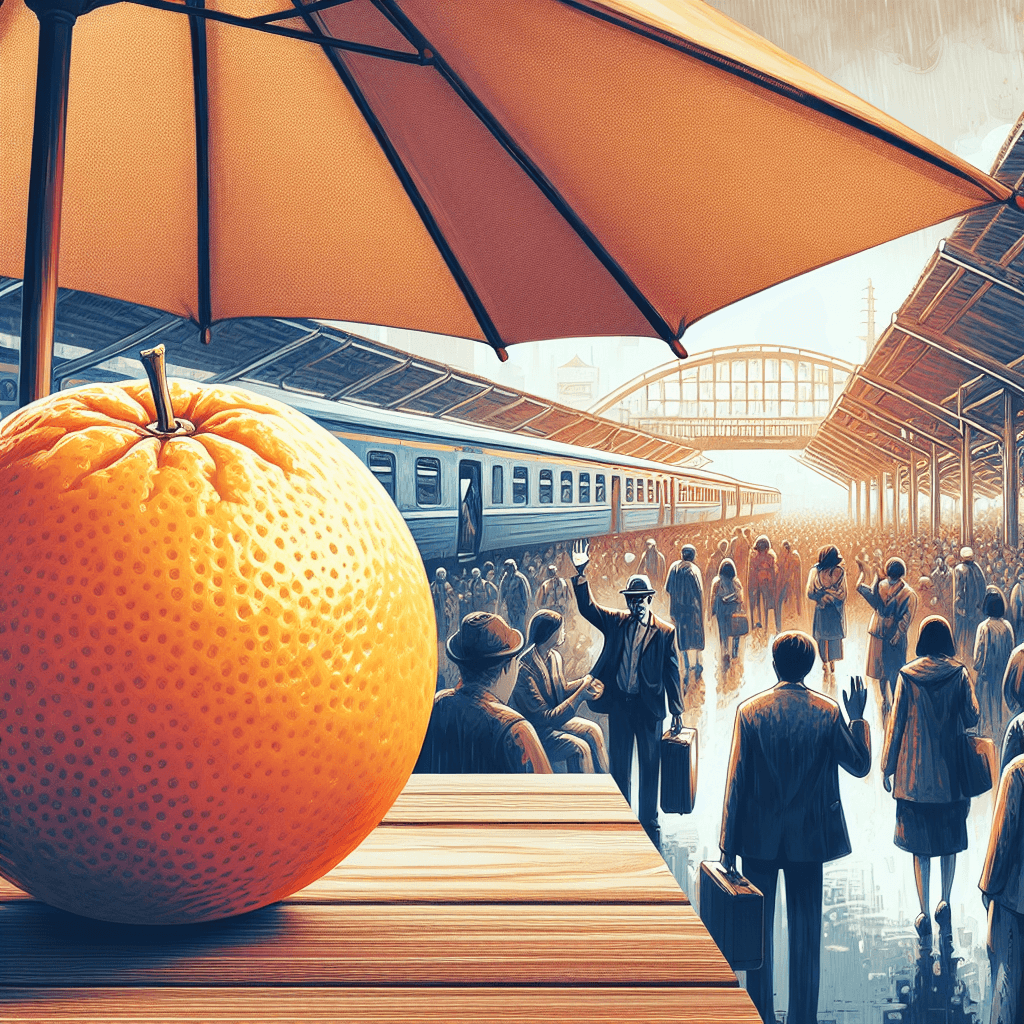 The Curious Tale of the Wandering Orange